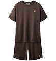 Name It Shorts Set - NknDemu - Chocolate Martini