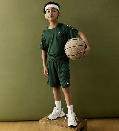 Name It Shorts Set - NknDemu - Grüne Weiden