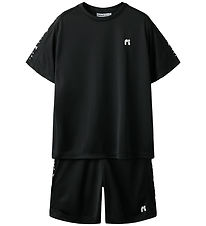 Name It Shorts Set - NknDemu - Black