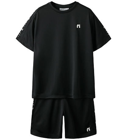 Name It Shorts Set - NknDemu - Black