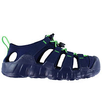 KEEN Sandals - Hypersport H2 - Y - Naval Academy/Vibrant Green