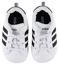 adidas Performance Babyschoen - Grand Court Crib - FTWWHT/CBLAC