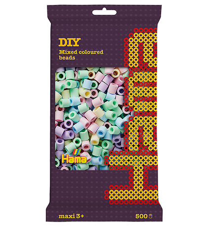 Hama Maxi Beads - 500 pcs - Mix 52