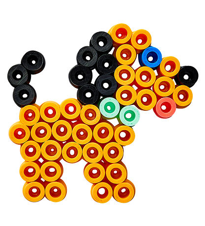 Hama Maxi Beads - 100 pcs + Pegboard Dog