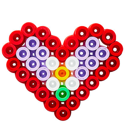 Hama Maxi Beads - 100 pcs + Pegboard Heart