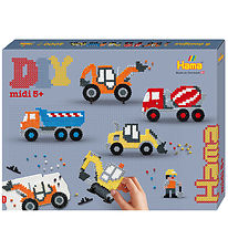 Hama Midi Beads - Gift Box - Construction machinery