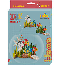 Hama Midi Beads - 2000 pcs - Aquarium