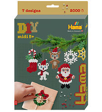 Hama Midi Beads - 2000 pcs - Christmas Fun