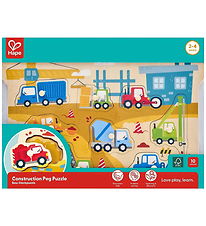 Hape Jigsaw Puzzle - Construction Vehicles