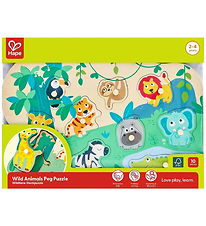Hape Jigsaw Puzzle - Wild Animals