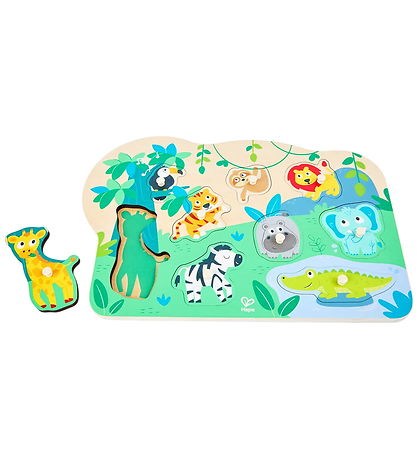 Hape Jigsaw Puzzle - Wild Animals