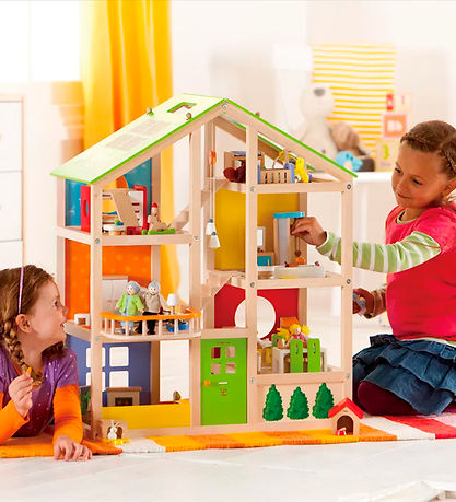 Hape Maison de Poupées - Maison toutes saisons