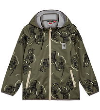 LEGO® Wear Ninjago Softshell Jacket - LWSian 200 - Green