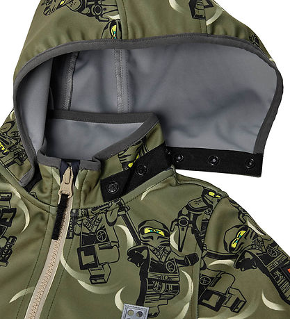 LEGO® Wear Ninjago Softshelljacke - LWSian 200 - Grün