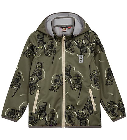 LEGO® Wear Ninjago Softshelljacke - LWSian 200 - Grün