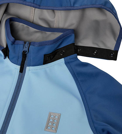 LEGO® Wear Sofyshell jacket - LWSefrit 200 - Blue/Light Blue