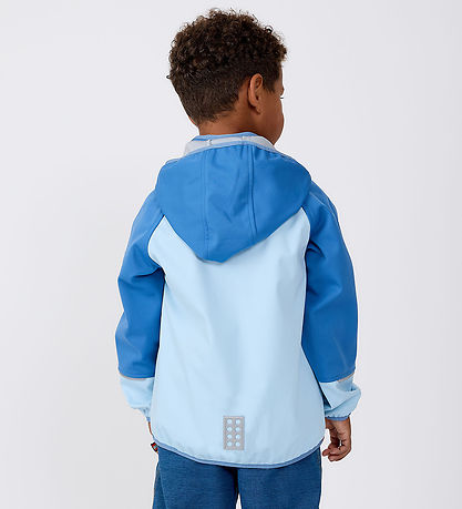 LEGO® Wear Sofyshell jacket - LWSefrit 200 - Blue/Light Blue