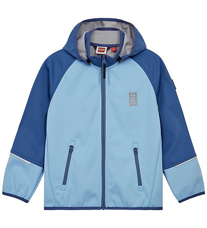 LEGO® Wear Sofyshell jacket - LWSefrit 200 - Blue/Light Blue