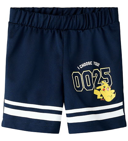 Name It Shorts - NmmMic - Pokémon - Navy Blazer