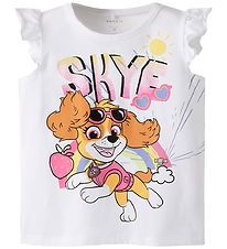 Name It Top - NmfMaria - Paw Patrol - Bright White
