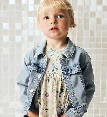 Name It 재킷 - NmfJulia - 연한 파란색 데님