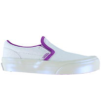 Vans Shoes - Classic Slip-On - White/Purple
