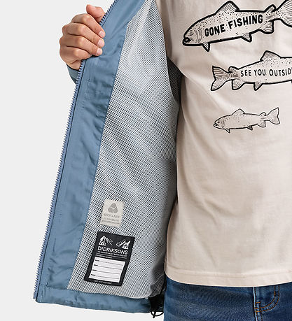 Didriksons Jacke - Piko - Blue Nebel