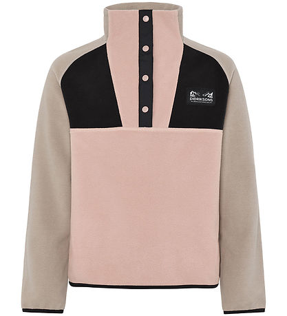 Didriksons Fleece-Pullover - Yokto - Vintage Rose