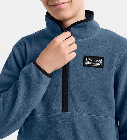 Didriksons Fleecepaita - Rubi - Blue Sumua