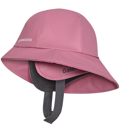 Didriksons Rain Hat - PU - Southwest - Heather Pink