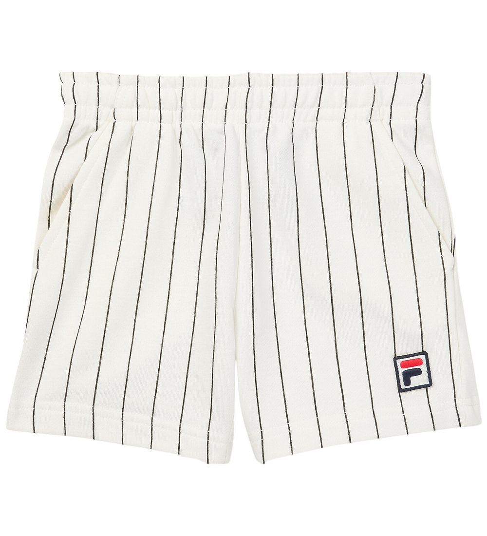 Fila Shorts - Lubaco - Reiher/Black Striped - Fila - 5-6 Jahre (110-116) - Shorts
