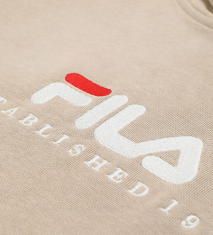 Fila Kapuzenpullover - Carisio - White Pepper