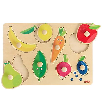 HABA Puzzel - 8 Bakstenen - Voeding