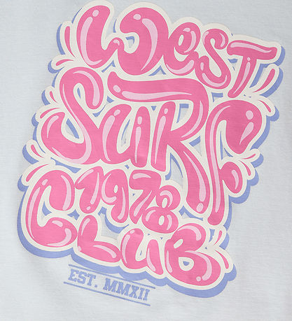 Name It T-shirt - NkfViolet - Ancient Water/1978