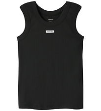 Name It Top - Rib - NkfFlyra - Black