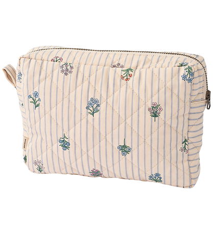 Wheat Toiletry Bag - Ziggy - Rose Shadow flowers
