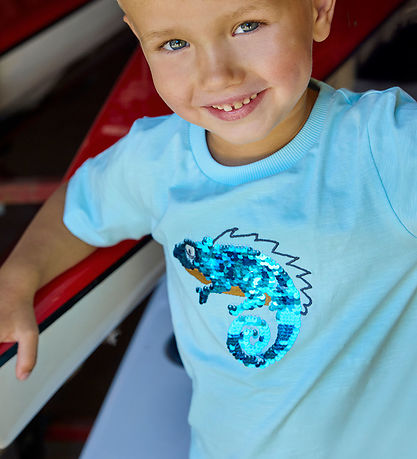 Minymo T-shirt - Aqua-esque