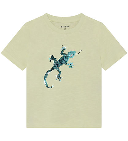 Minymo T-shirt - White Jade