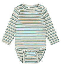 Minymo Bodysuit l/s - Rib - Lily Pad