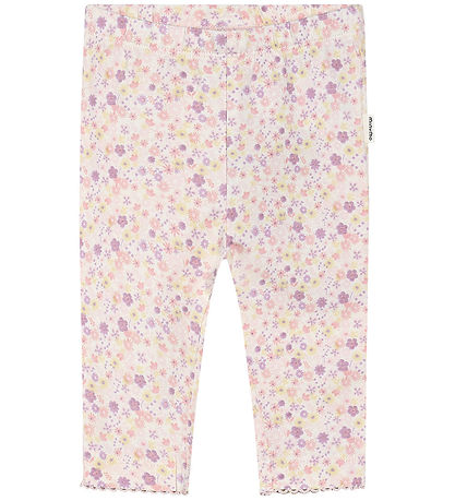 Minymo Leggings - AOP - Vanilla Ice