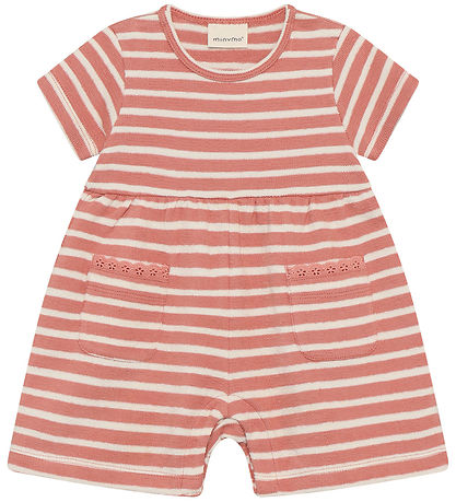 Minymo 여름용 롬퍼 - 로제트