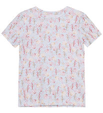 Minymo T-shirt - AOP - Illusion Blue