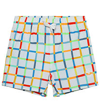Color Kids Swim Shorts - AOP - Snow White