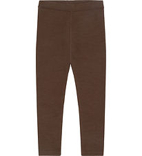 Hust and Claire Leggings - HcLaki - Wool - Brown Stone