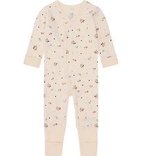 Hust and Claire Nightsuit - HcMobi Flora - Wool - Off White