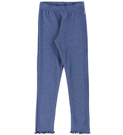 Joha Leggings - Rib - Bleu Foncé