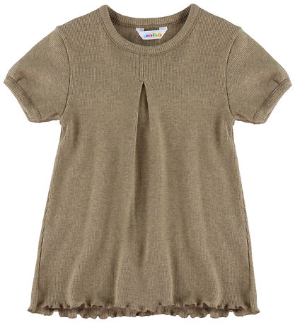 Joha T-shirt - A-Shape - Dark Beige