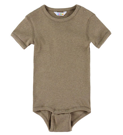 Joha Bodysuit s/s - Dark Beige