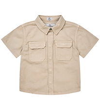 Copenhagen Colors Shirt s/s - Twill Safari - Beige