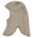 Joha Balaclava - Single Layer - Rib - Dark Beige